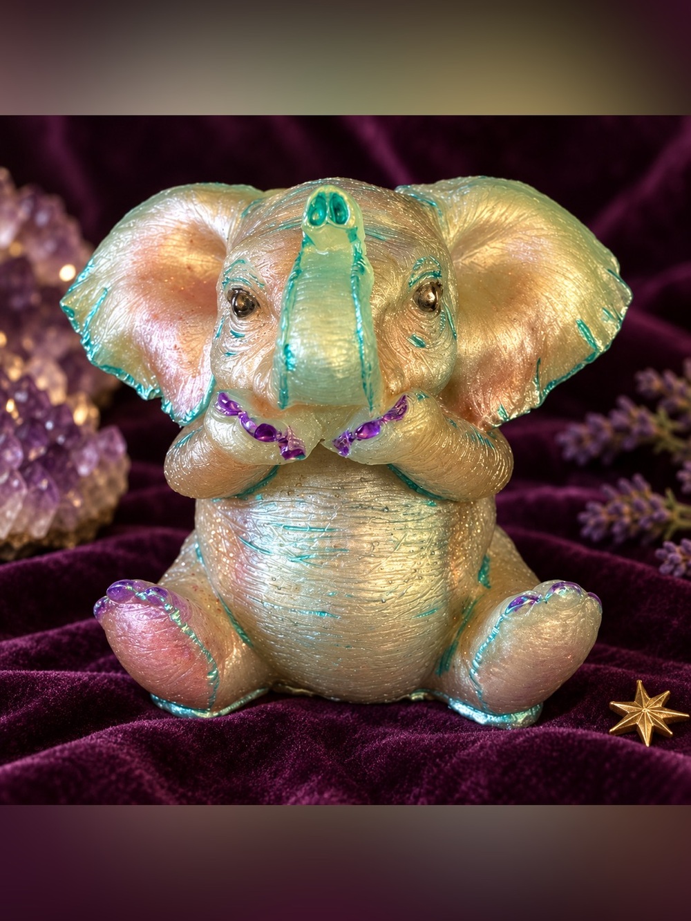 Spirit Elephant — Golden Wishes 🐘✨